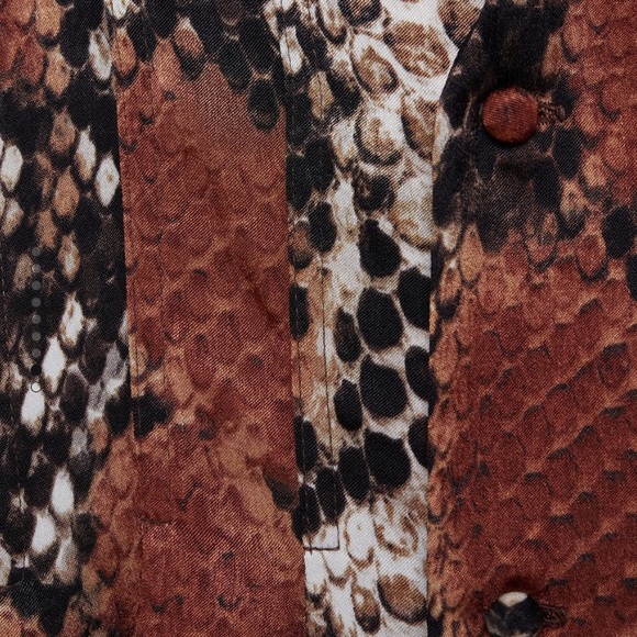 Mango snake print dress - Picture 7 of 10